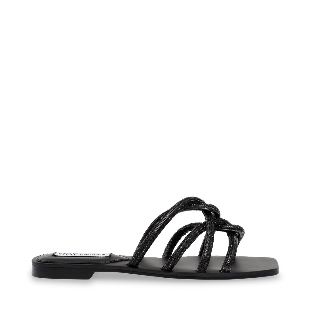 Steve Madden PRIMAL BLACK CRYSTAL Calzado Calzado - Sandalias Planas