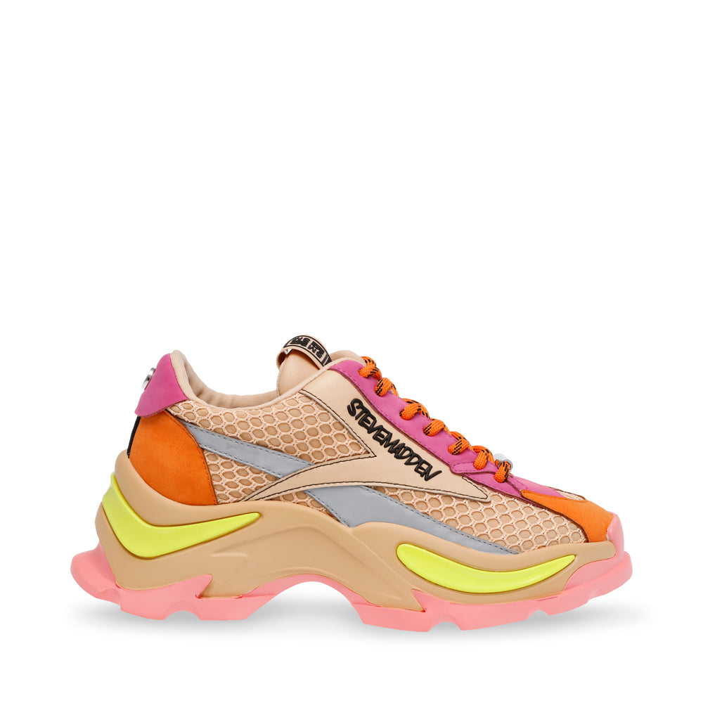 Steve Madden ZOOMZ NATURAL/ORANGE Calzado Calzado - Sneakers