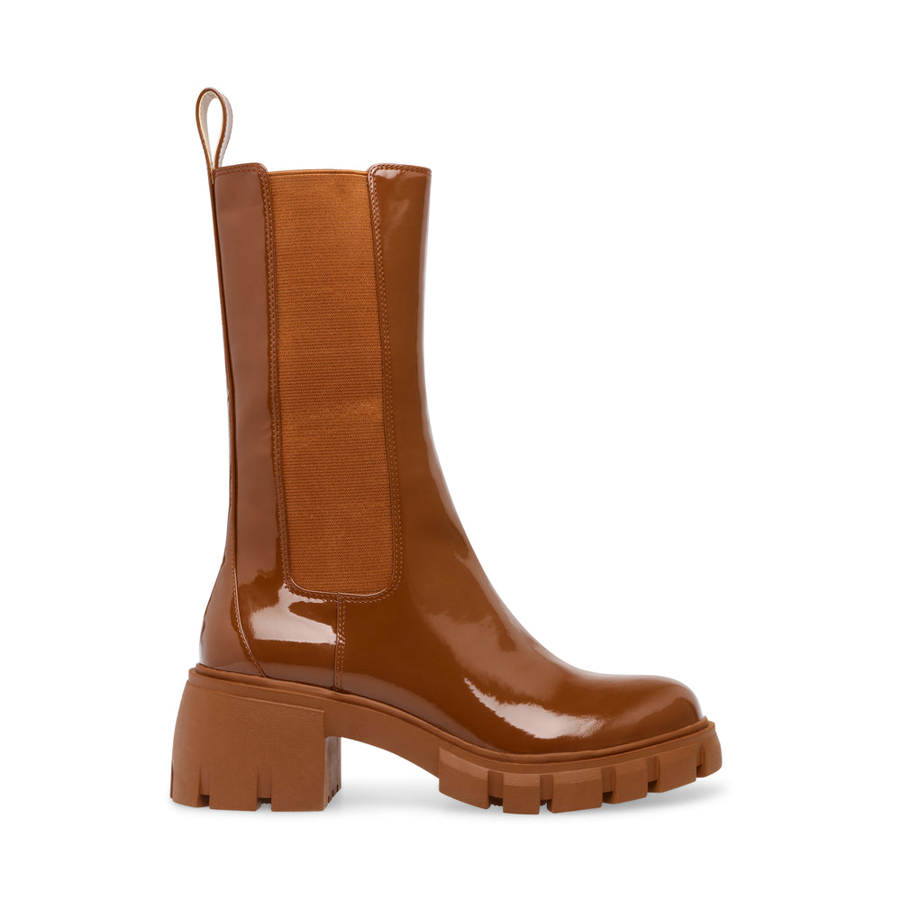 Steve Madden AQ-HYPE COGNAC PATENT Calzado Calzado - Botas