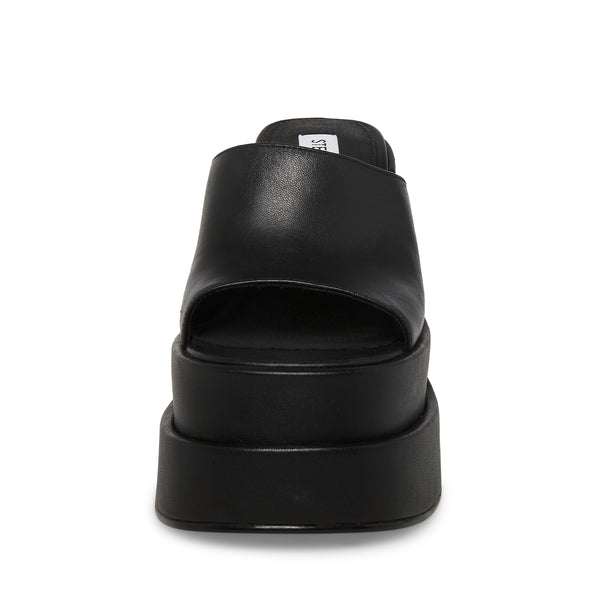 CAGEY BLACK LEATHER