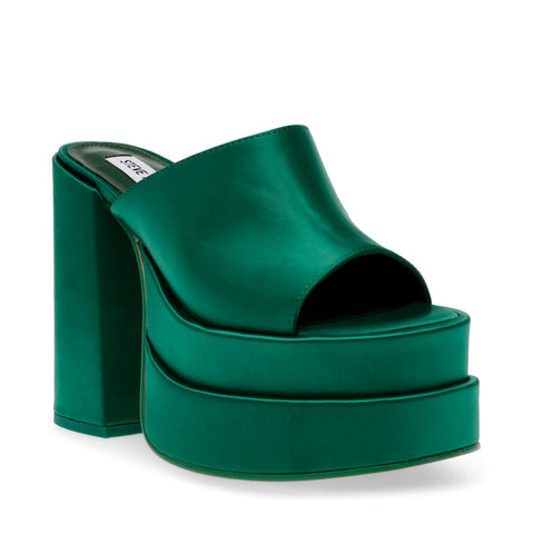 Steve Madden CAGEY EMERALD SATIN Calzado Calzado - Plataformas