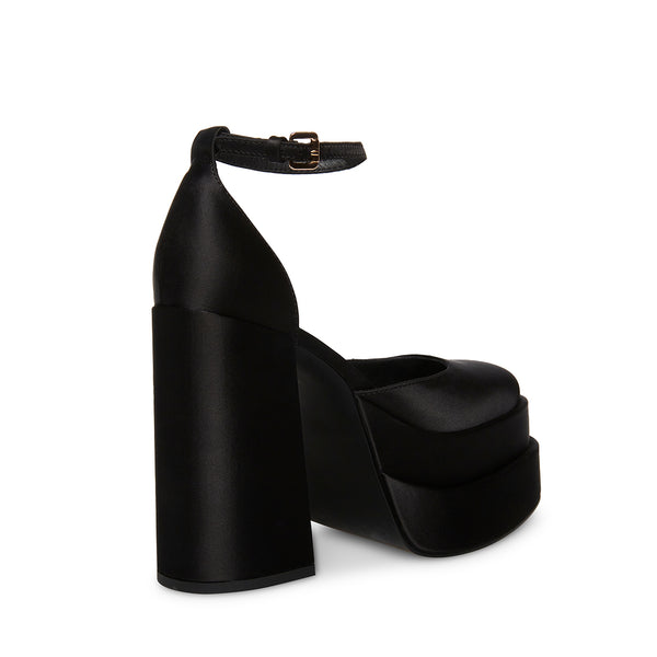 CHARLIZE BLACK SATIN