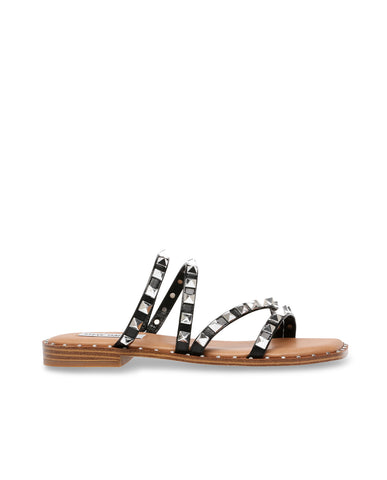 Steve Madden SKYLER BLACK Calzado Calzado - Sandalias Planas