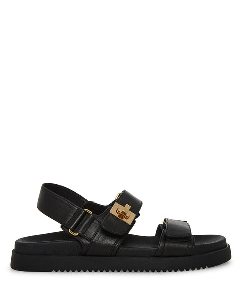MONA (Camb.col. GOLD a GOLD LEATHER) BLACK LEATHER