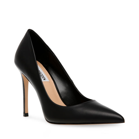 Steve Madden EVELYN-E BLACK LEATHER Calzado BLACK FRIDAY