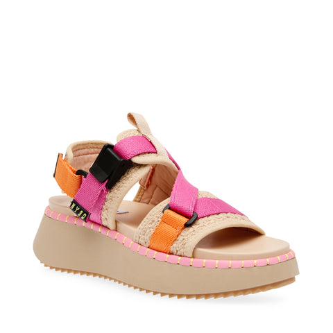 Steve Madden DECORUM NATURAL/ORANGE Calzado Calzado - Plataformas