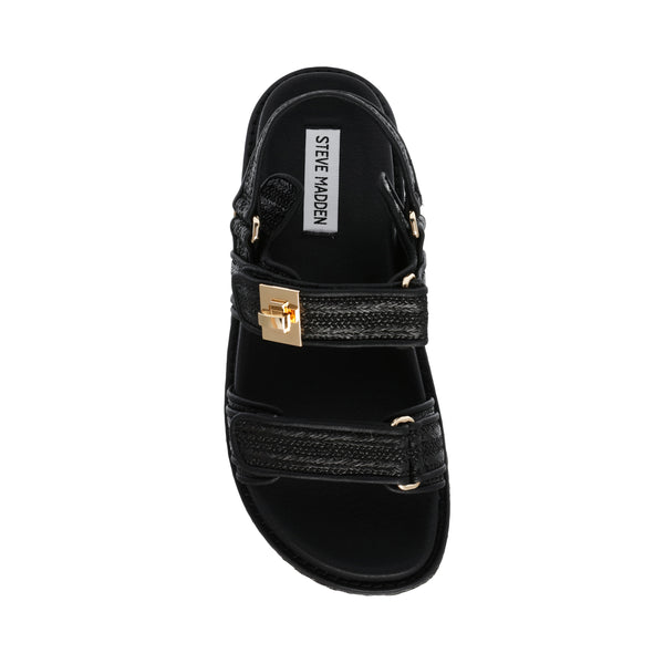 BIGMONA  BLK RAFFIA