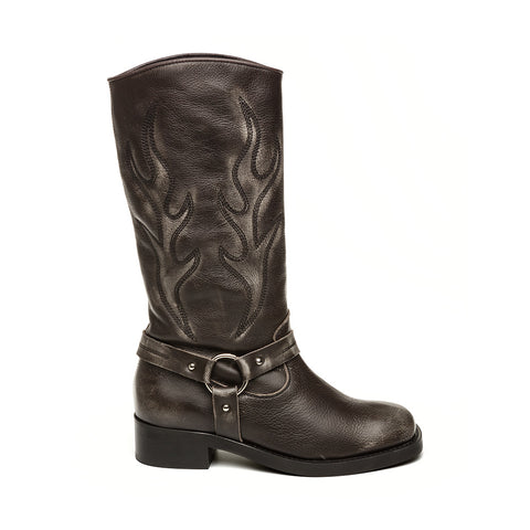 Steve Madden BLOOM GREY LEATHER Calzado BLACK FRIDAY