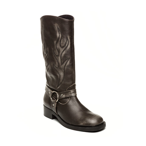 Steve Madden BLOOM GREY LEATHER Calzado BLACK FRIDAY