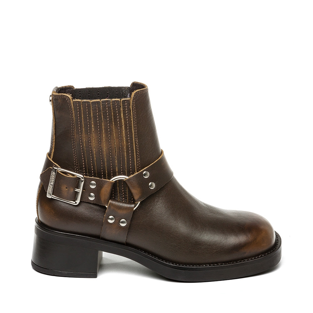 BREAKER BROWN LEATHER