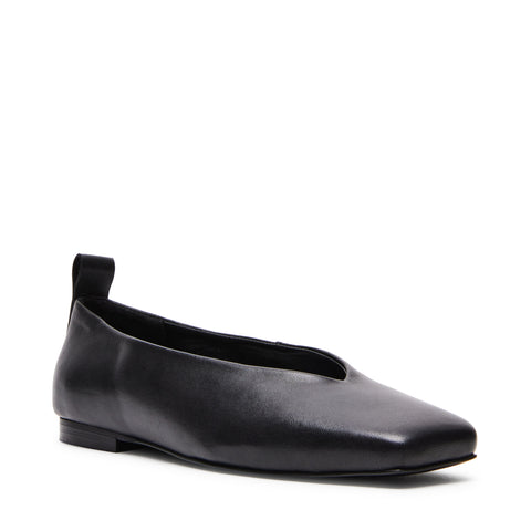 Steve Madden FOSSE BLACK LEAT Calzado LAST CHANCE TO BUY!