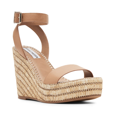 Steve Madden CASSIE TAN LEATHER Calzado Calzado - Cuñas