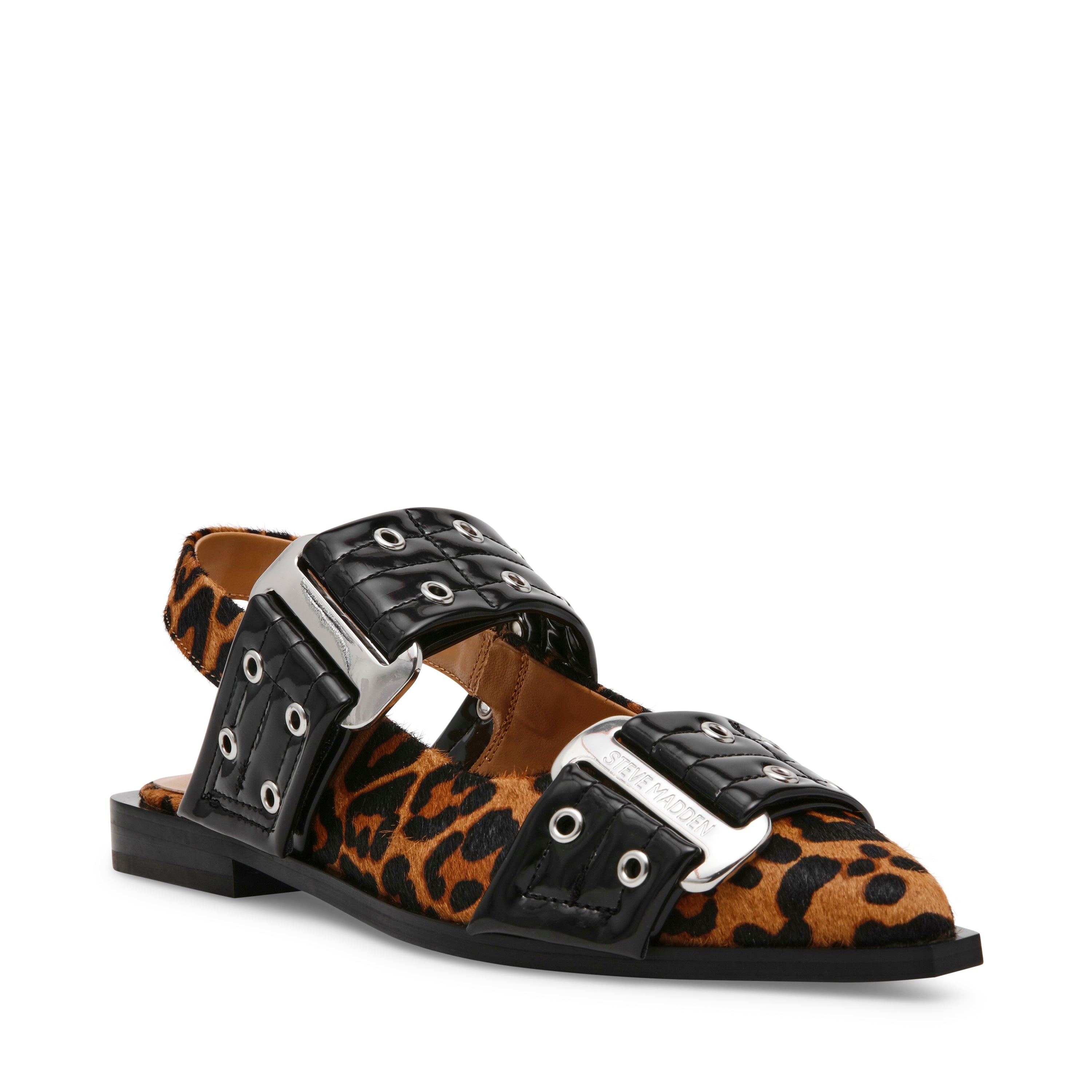 GRAND AVE-L BLACK / LEOPARD- Hover Image