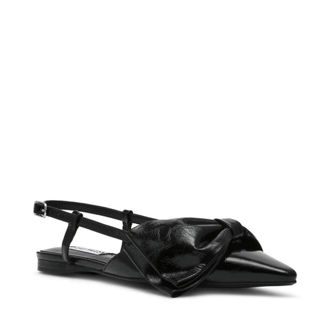 Steve Madden DAZZLED BLACK LEATHER Calzado ESENCIALES DE PRIMAVERA