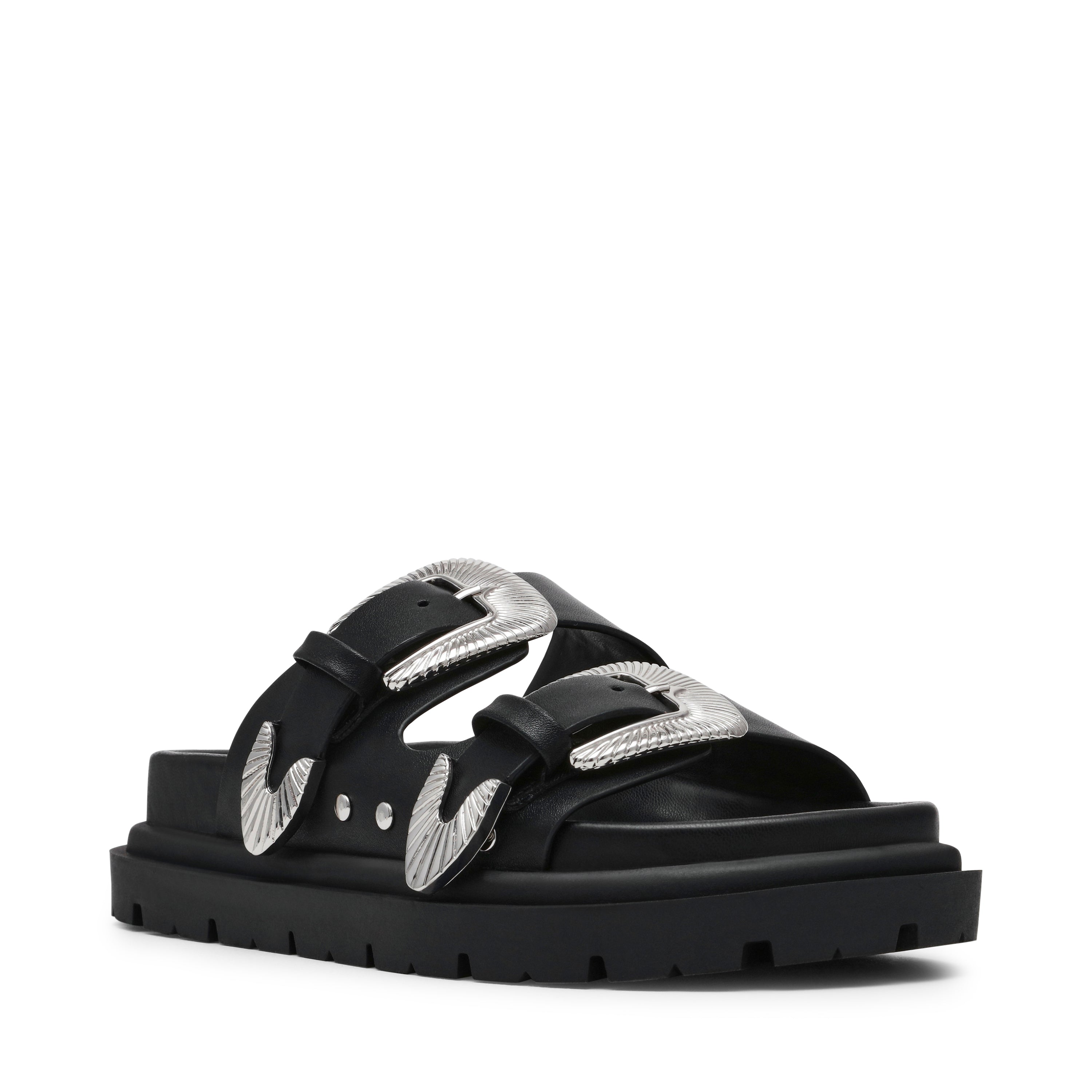 OUTCAST BLACK LEATHER- Hover Image