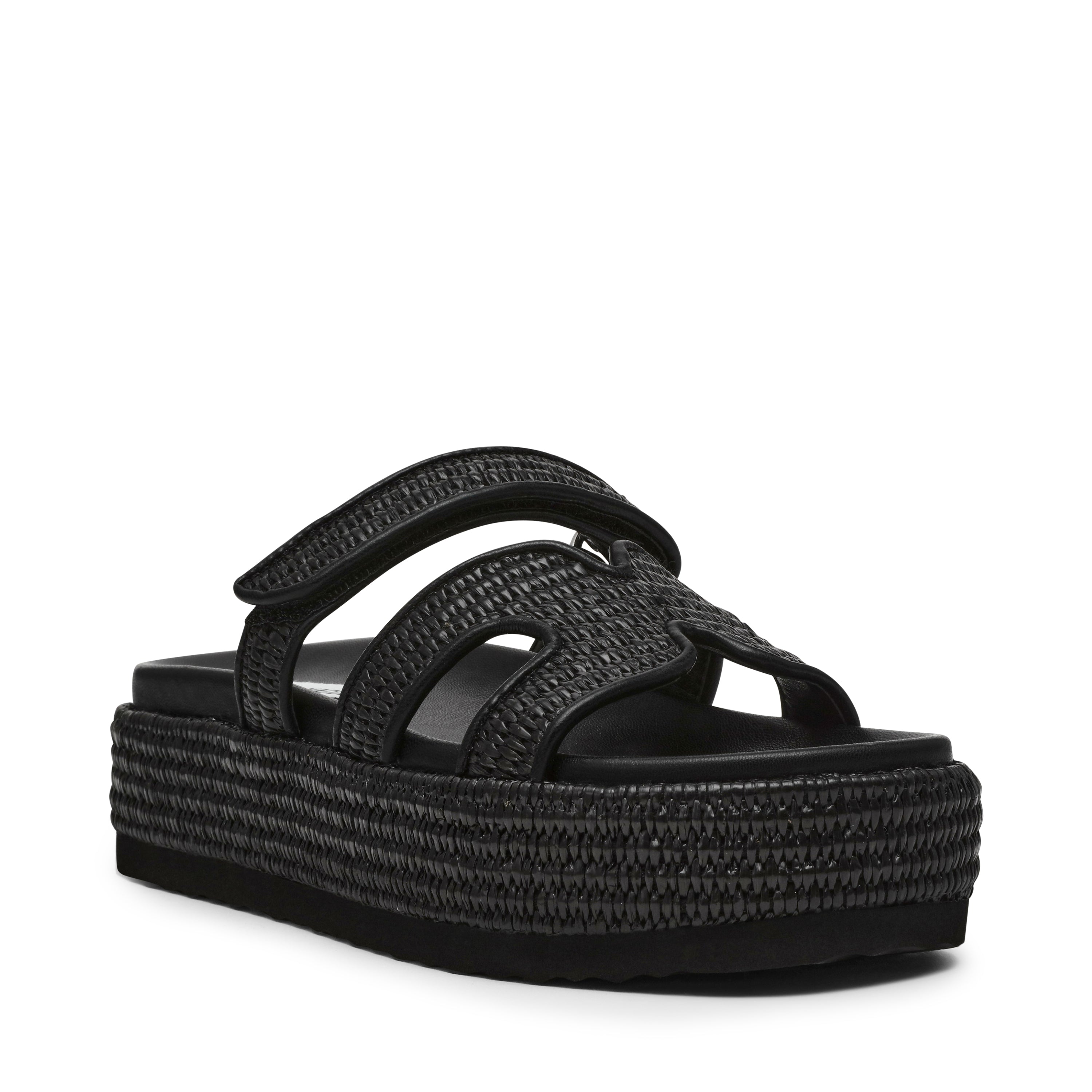 BIGMISSILE BLK RAFFIA- Hover Image