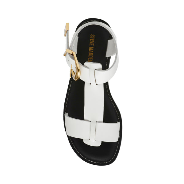 BRAELYNN WHITE LEATHER