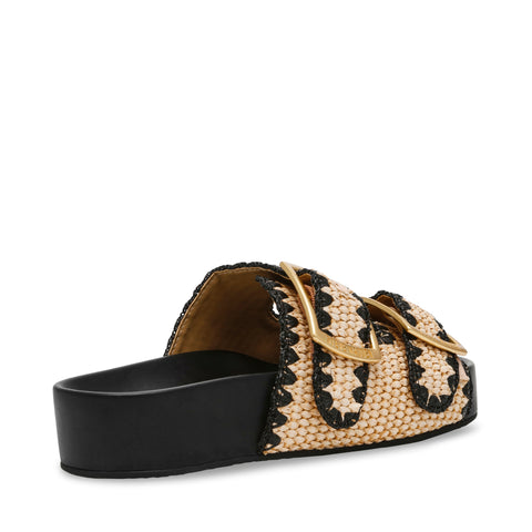 Steve Madden ON DECK NATURAL RAFFIA Calzado Calzado - Sandalias Planas