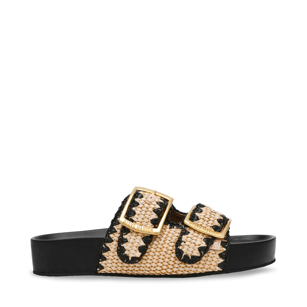 Steve Madden ON DECK NATURAL RAFFIA Calzado Calzado - Sandalias Planas