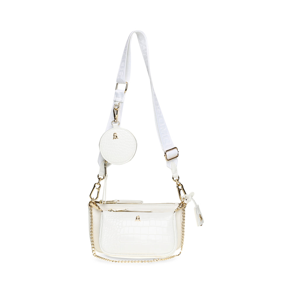 Steve Madden Burgent WHITE/GOLD Bolsos Esenciales