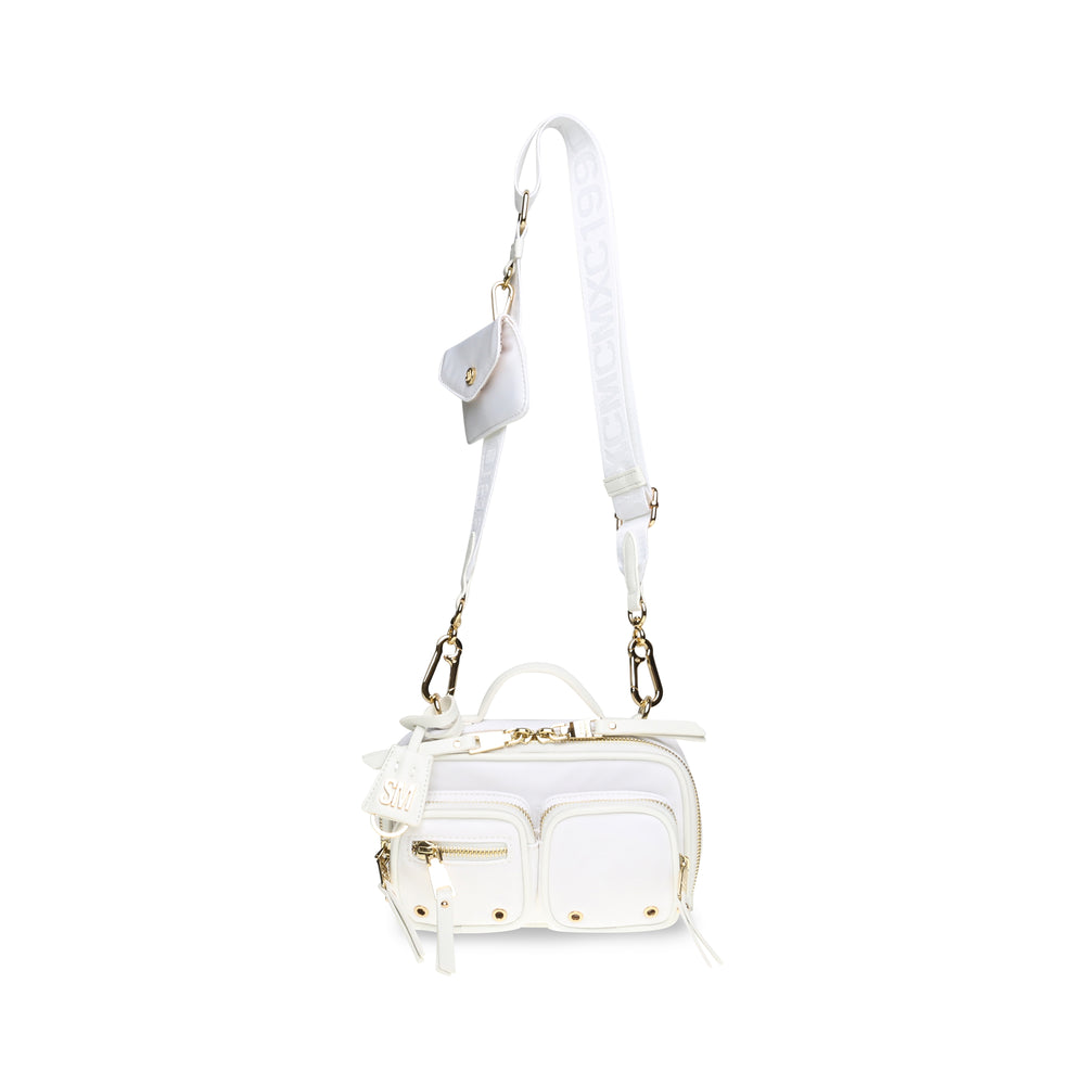 Steve Madden Bronda-N WHITE/GOLD Bolsos Bolsos de Invierno 2023