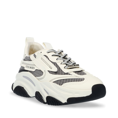 Steve Madden POSSESSION-E WHITE/SILVER Calzado Calzado - Sneakers