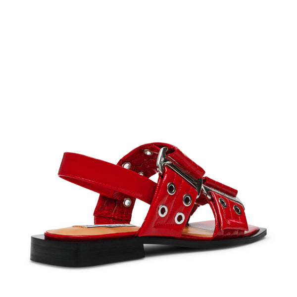 SARIA-E RED PATENT