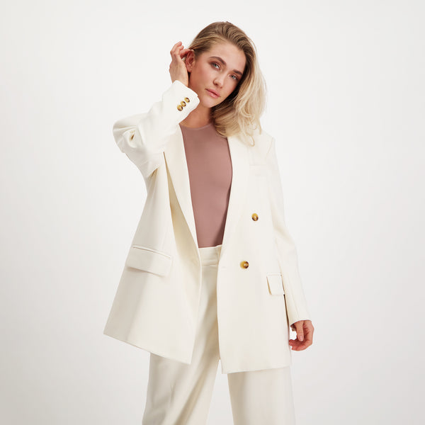 ISABELLA BLAZER PRISTINE IVORY