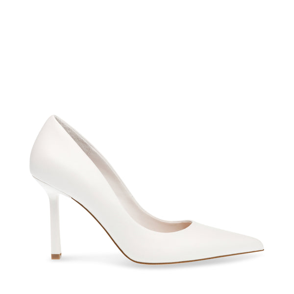 CLASSIE WHITE LEATHER