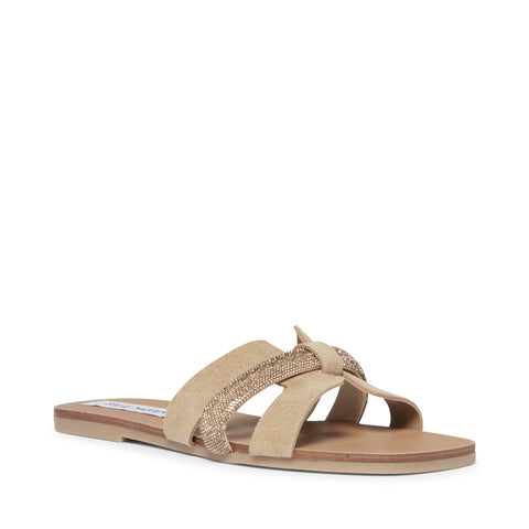 Steve Madden EDRIAH TAUPE MULTI Calzado Calzado - Sandalias Planas