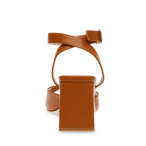 GLISTEN BROWN LEATHER