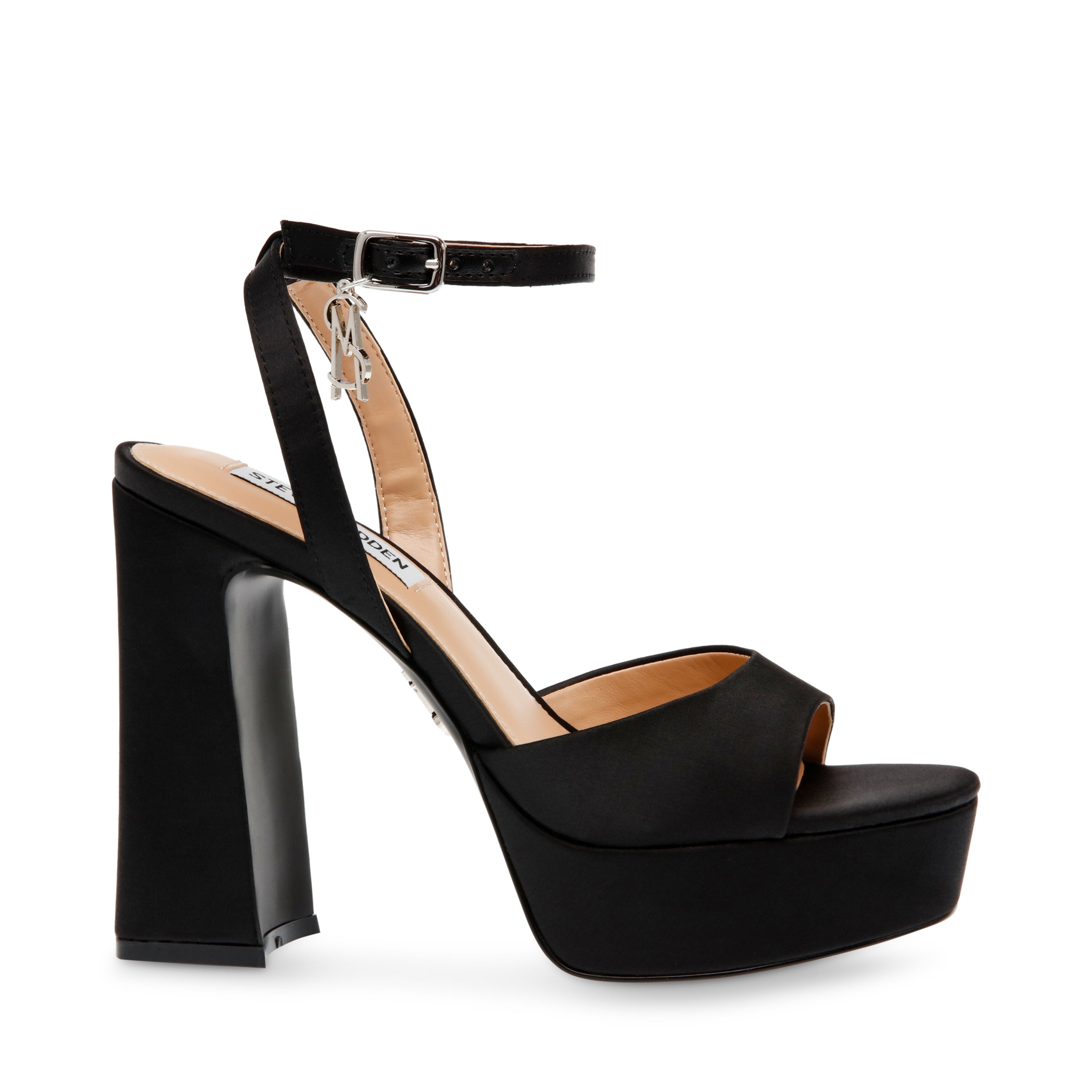 TRANSPIRE BLACK SATIN